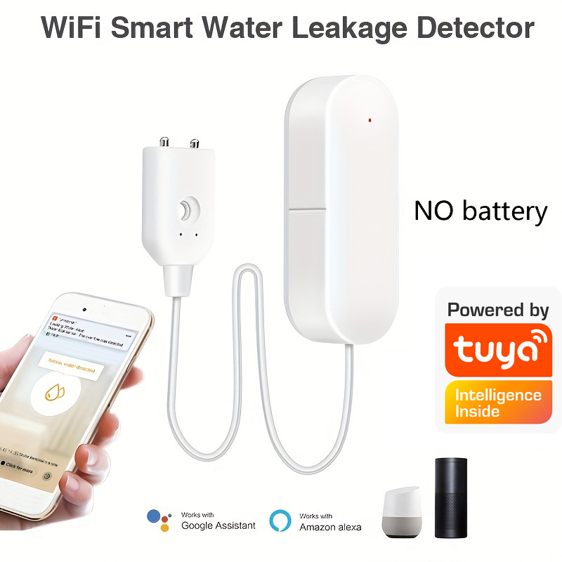 Wifi Water Leak Detector - Sensor de nivel de agua WiFi,