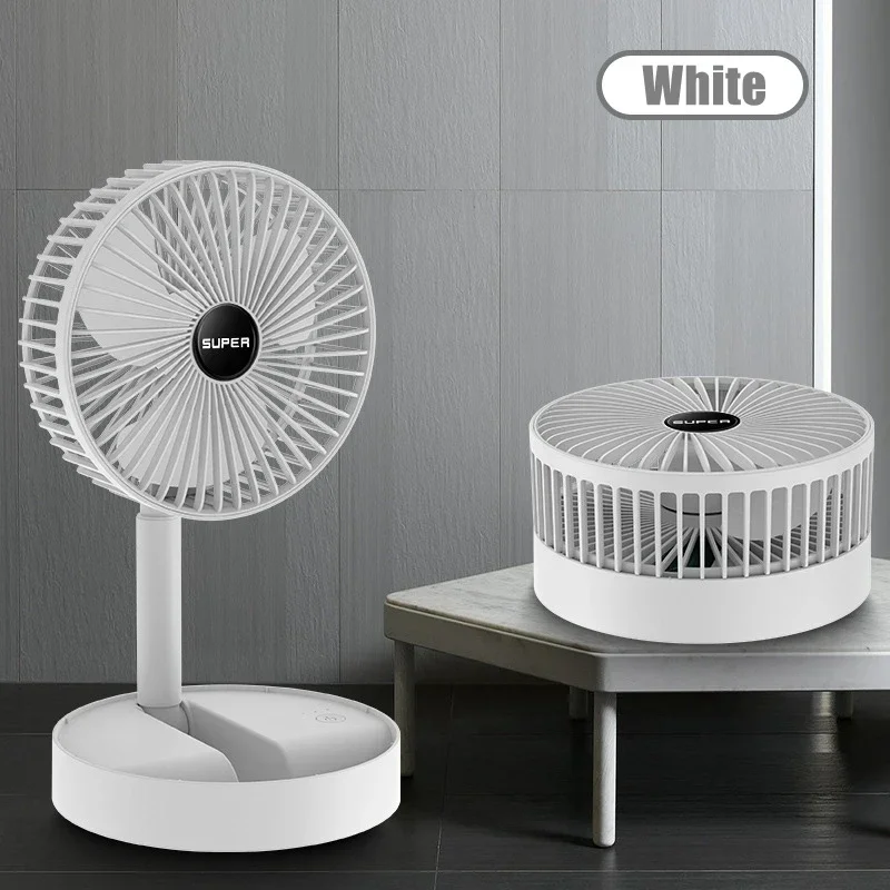 Smart Home Pc - Ventilador USB Plegable Ajustable, Mini Ventilador