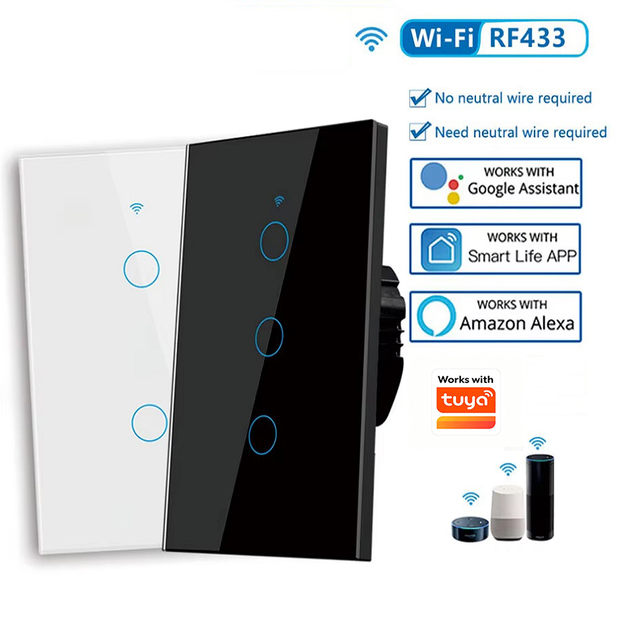 Home Automation Kit - Funciona con la aplicación Tuya, interruptor