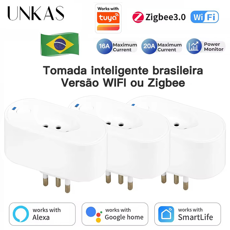 Smart Home Elements - Enchufe Inteligente UNKAS Compatible con Tuya