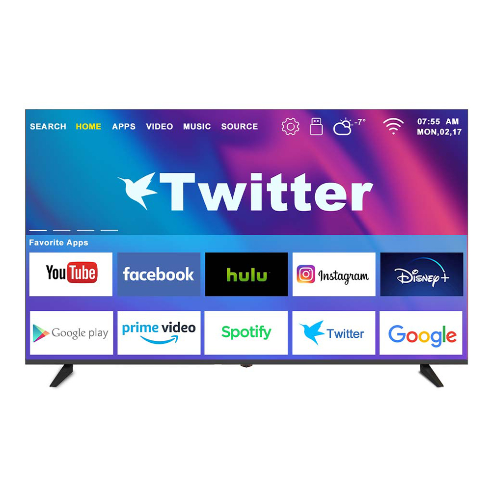 Smart Home Logo - Televisor Inteligente QLED 4K con Android