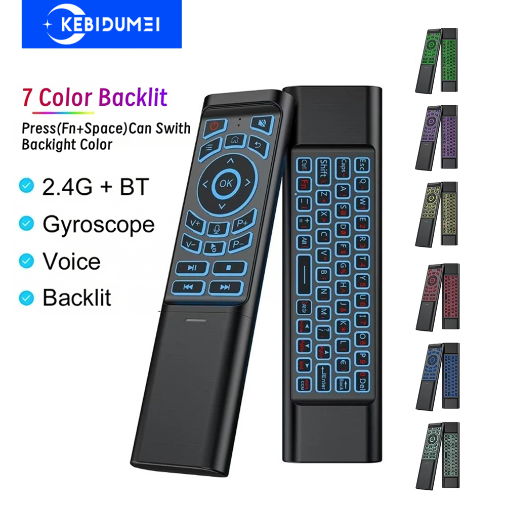 Smart Home Keyboard - Air Mouse Control remoto giroscopio 7