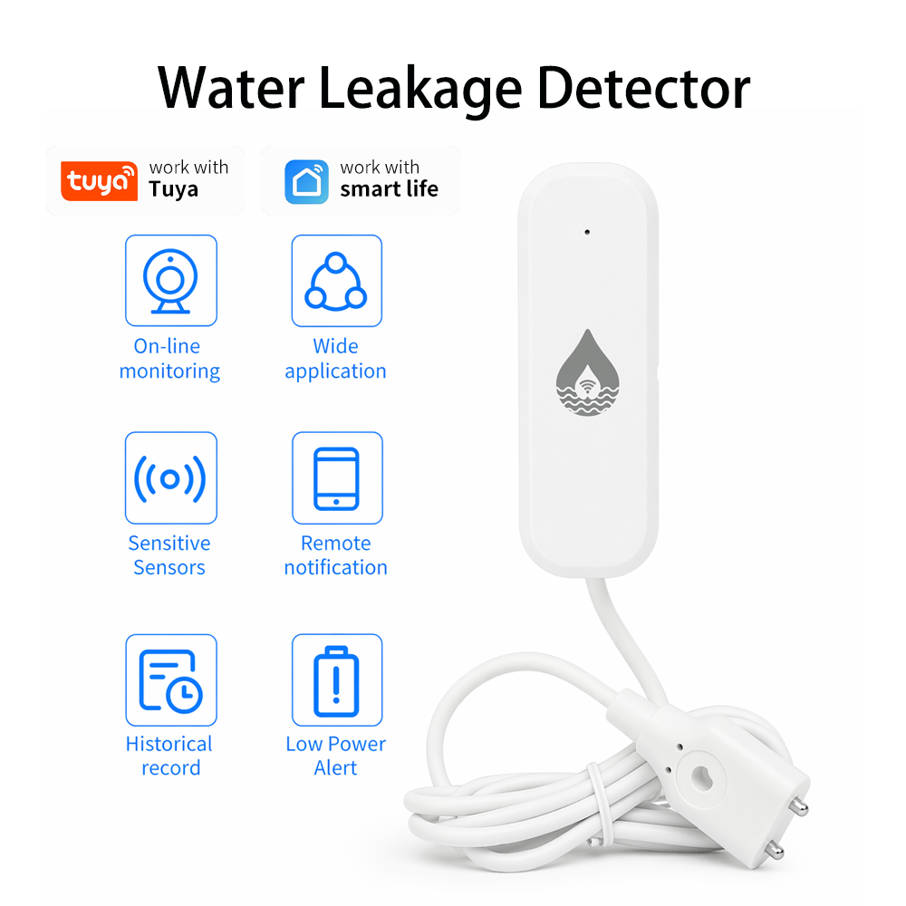 Wifi Water Leak Detector - Sensor de Alarma de Fugas de