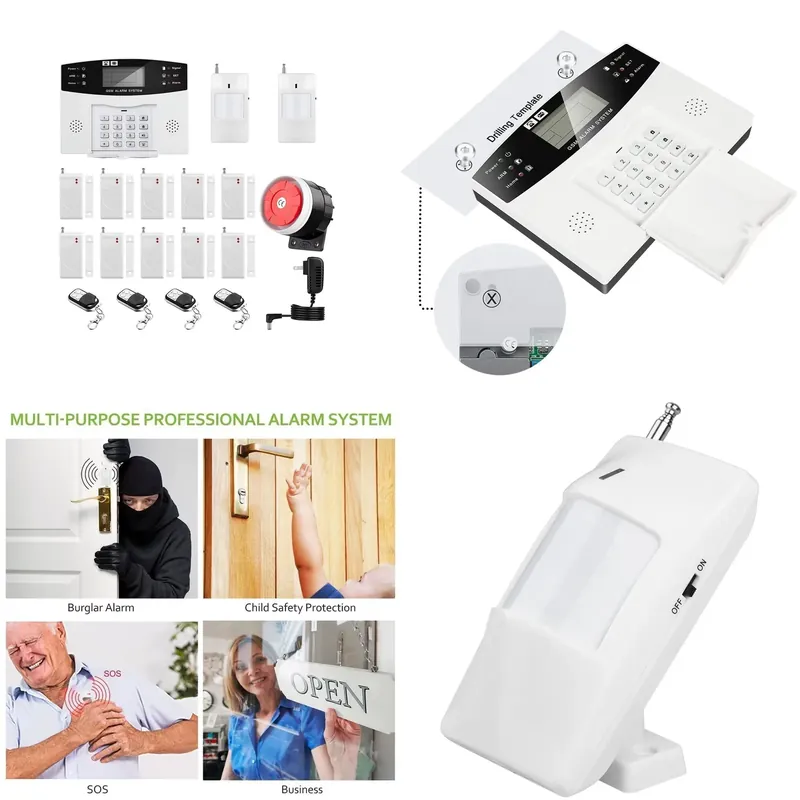 Smart Home Remote Control - Kit de Alarma Antirrobo para Casa,