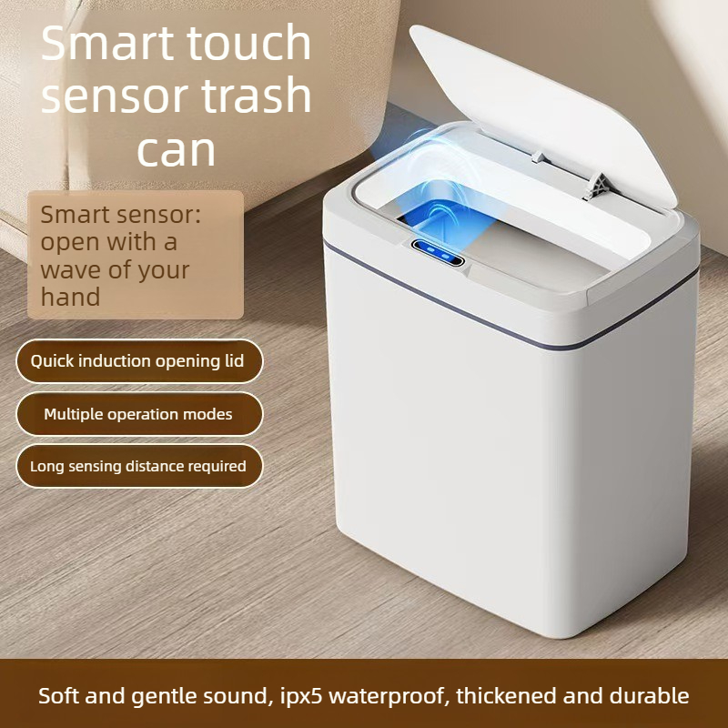 Smart Home Junkie - Cubo de Basura Inteligente con Sensor