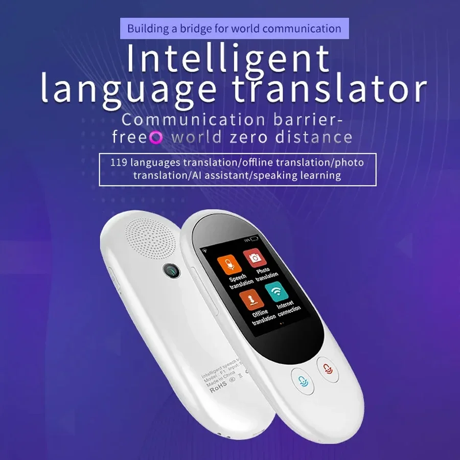 Smart Home Gadgets - Traductor de Voz Instantáneo Inteligente F1