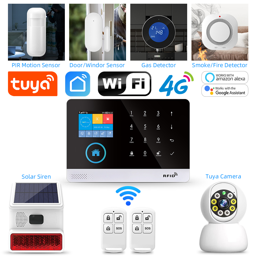 Home Automation Kit - Sistema de alarma de casa inalámbrico