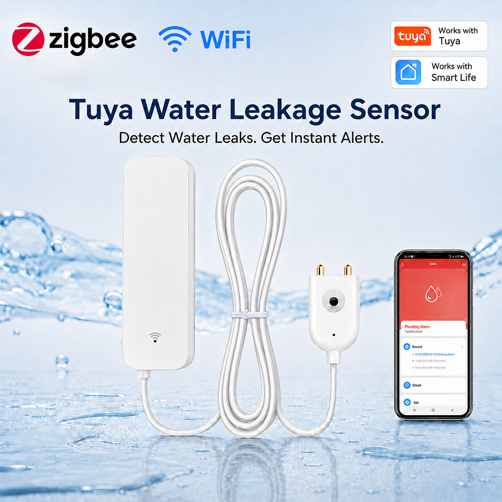 Wifi Water Leak Detector - Sensor de Fugas de Agua ZigBee