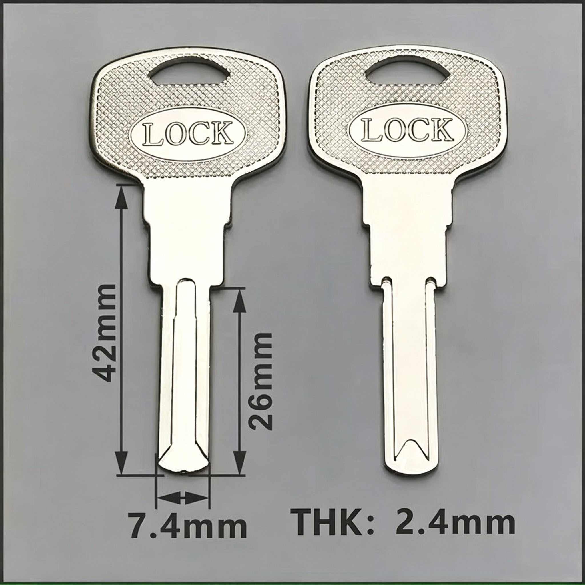 Smart Home Key - 10 unidades de llaves en bruto