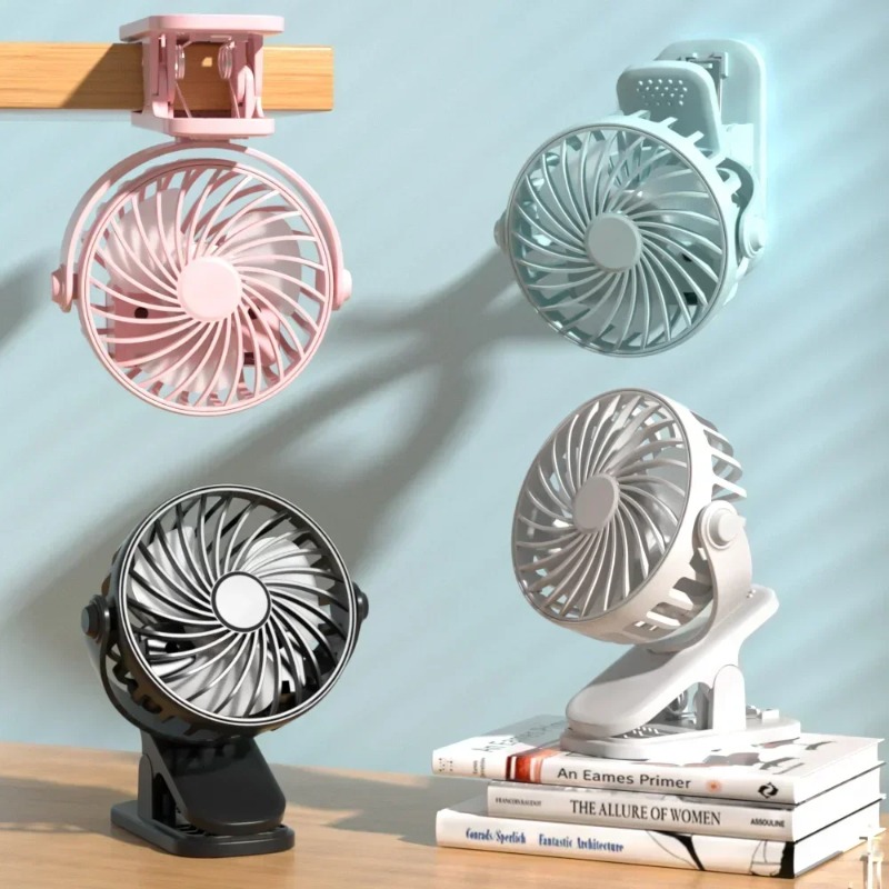 Smart Home Pc - Ventilador Portátil con Clip, Ventilador USB