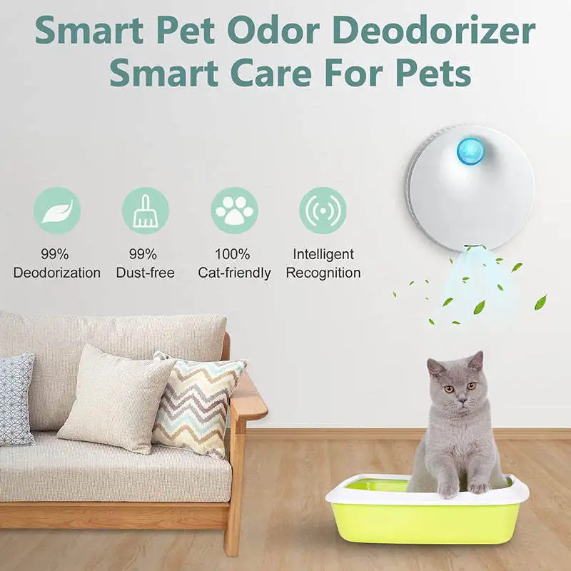 Smart Air Purifier - Purificador de Olores Inteligente para Cajas