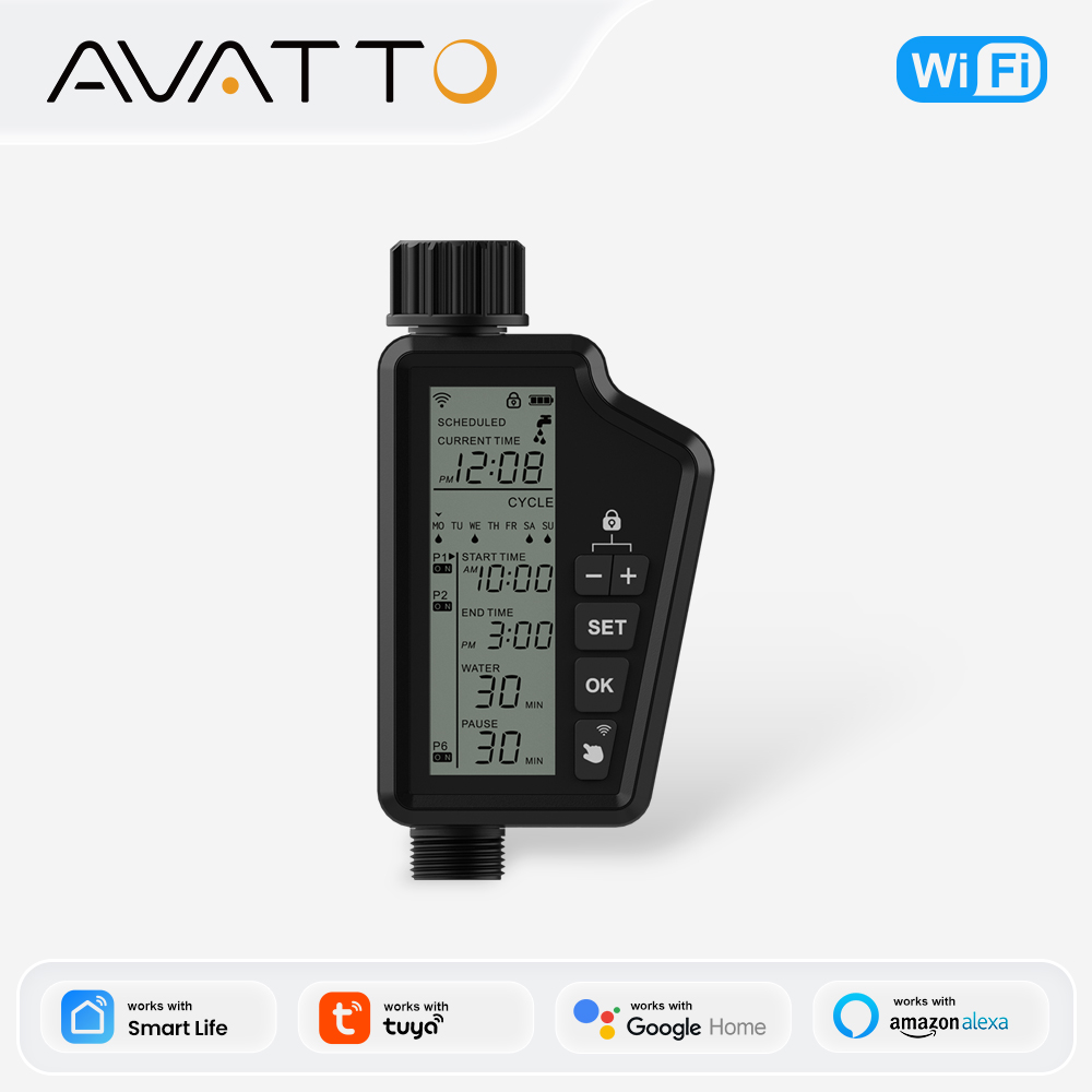 Smart Home Elements - AVATTO Tuya WIFI Temporizador de riego