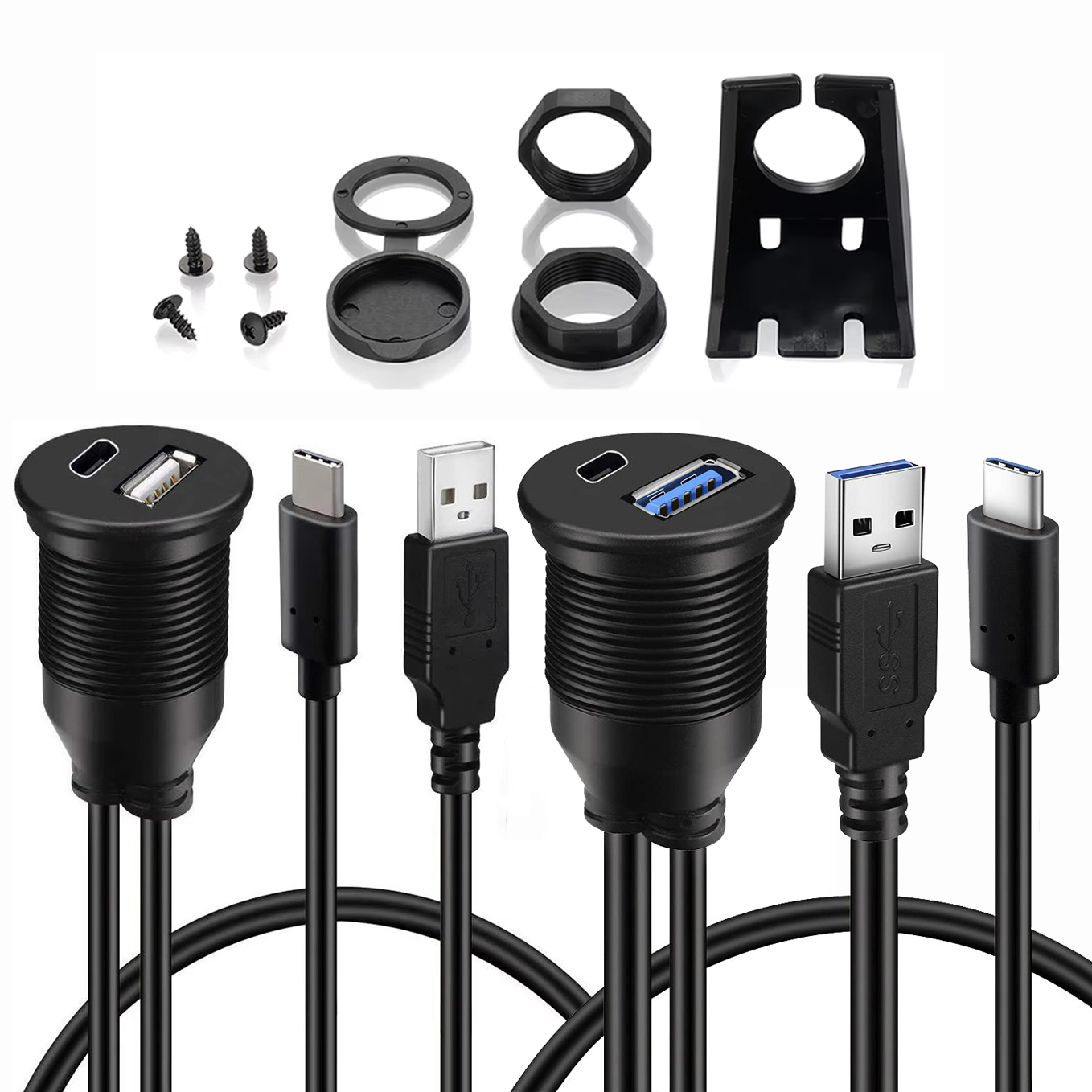Smart Home Dashboard - USB 2,0 A y tipo C