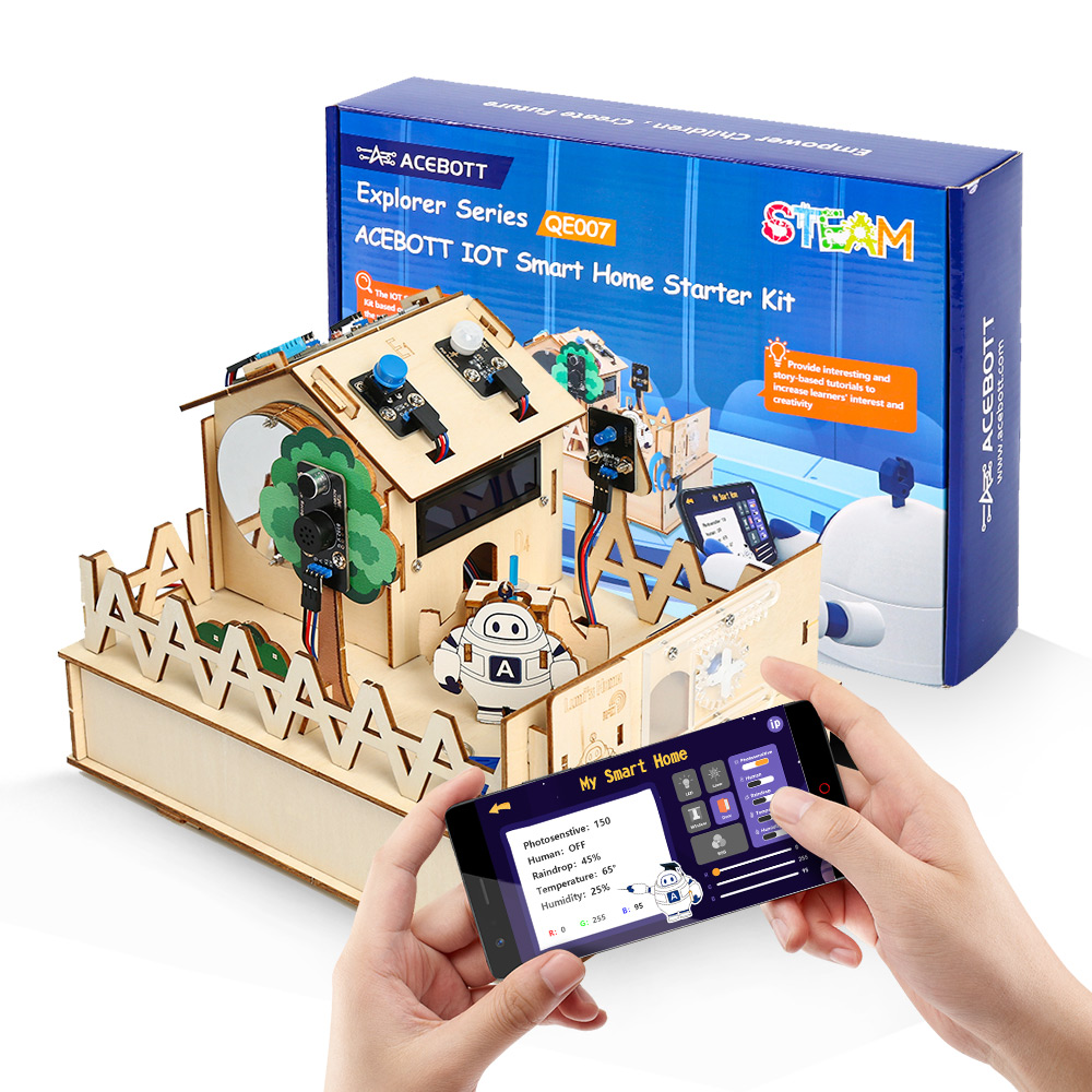 Home Automation Kit - ACEBOTT-Kit de casa inteligente para Arduino,