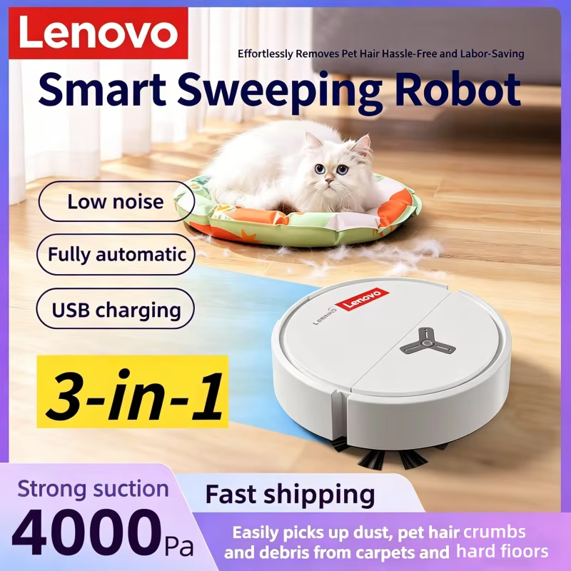 Smart Home Gadgets - Robot Aspirador Inteligente 3 en 1