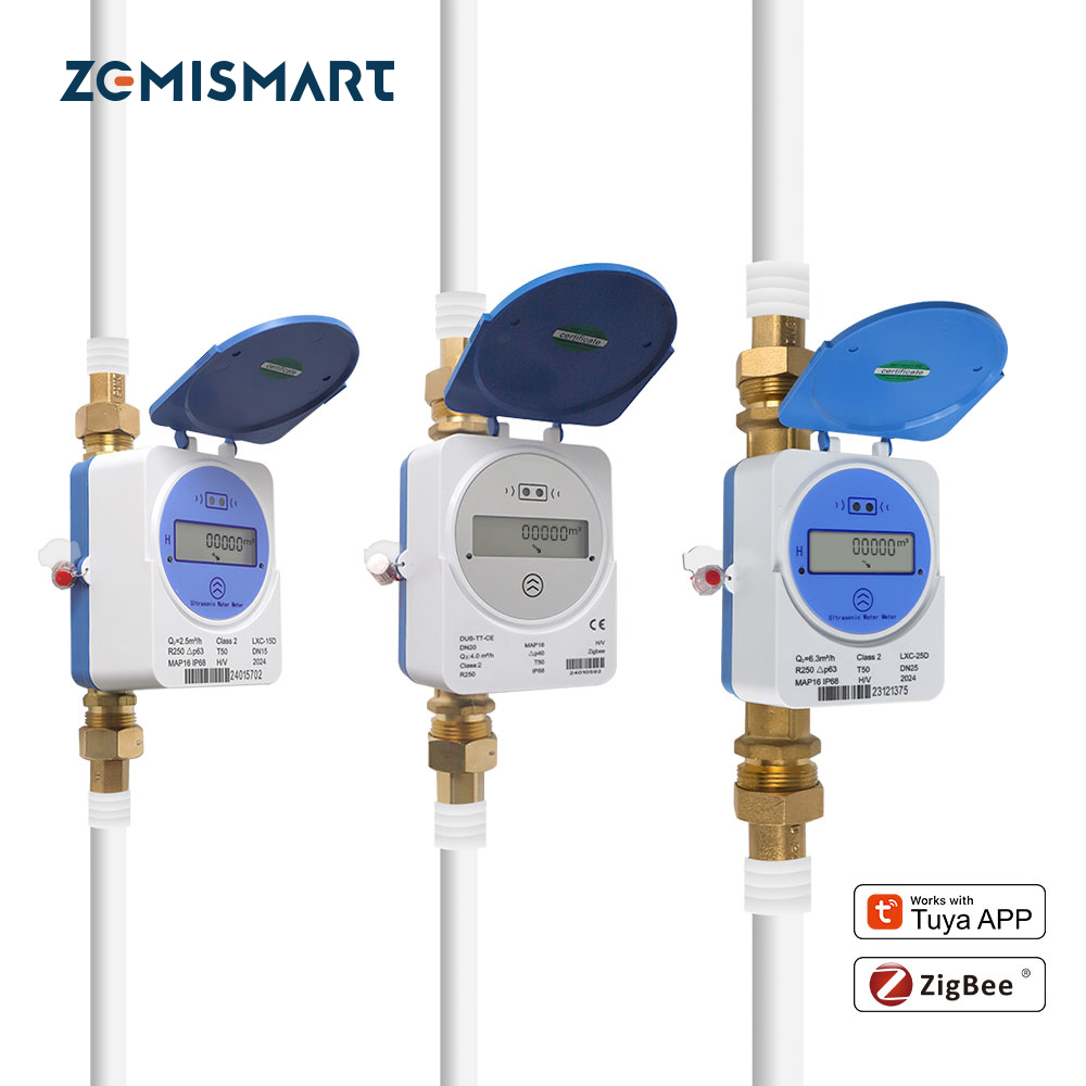 Smart Home Gadgets - Medidor de Agua Ultrasónico Inteligente Zigbee