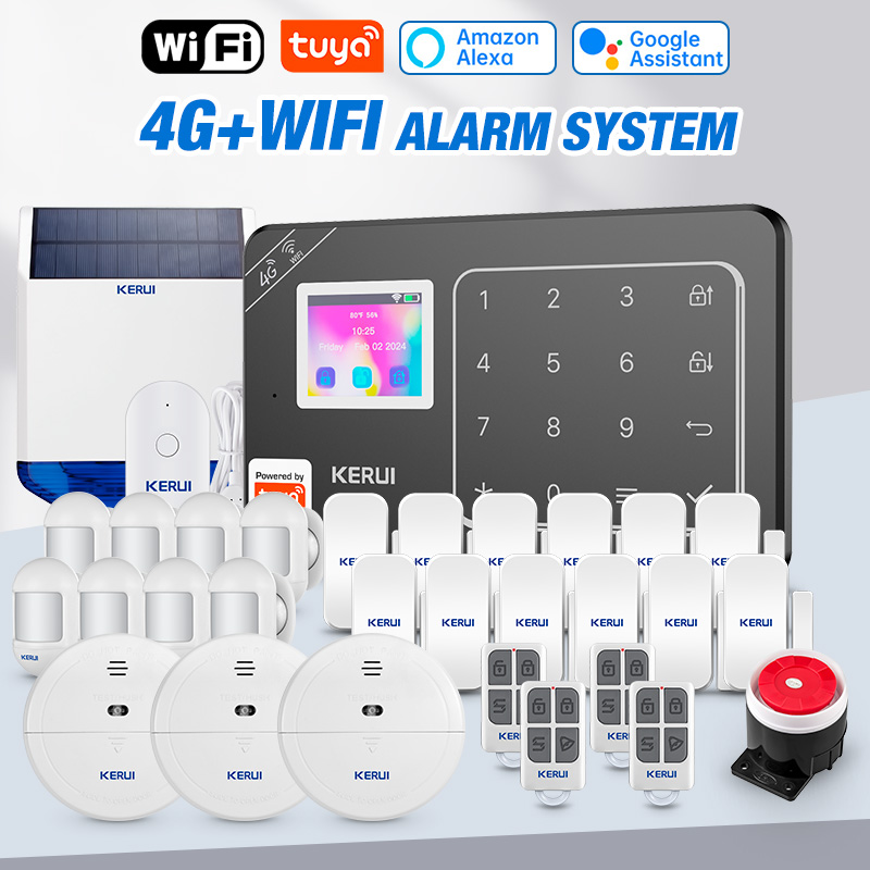 Home Automation Kit - KERUI GSM 4G WiFi alarma sistema