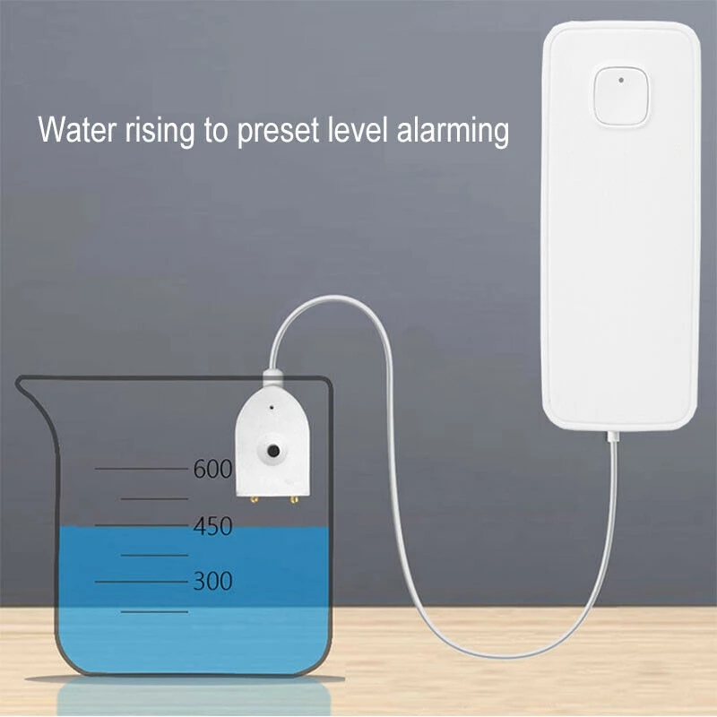 Sensor de alarma de agua con W - Wifi Water Leak Detector reseña y precio