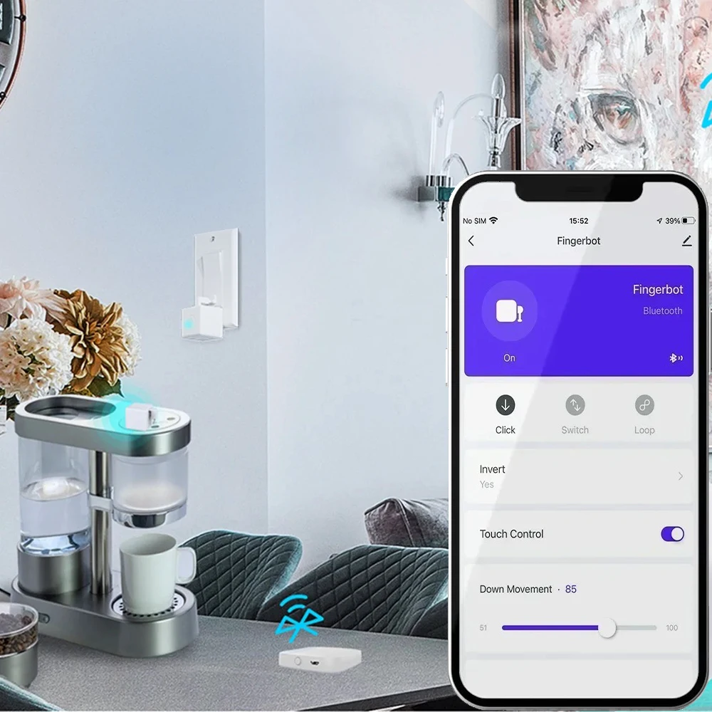 Inteligente ZigBee Fingerbot i - Smart Home Elements reseña y precio