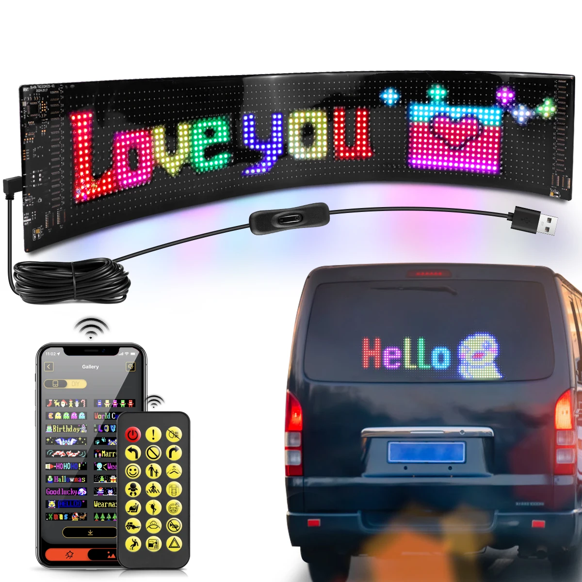 Camión coche Devil Eye LED señ - Smart Home Logo reseña y precio