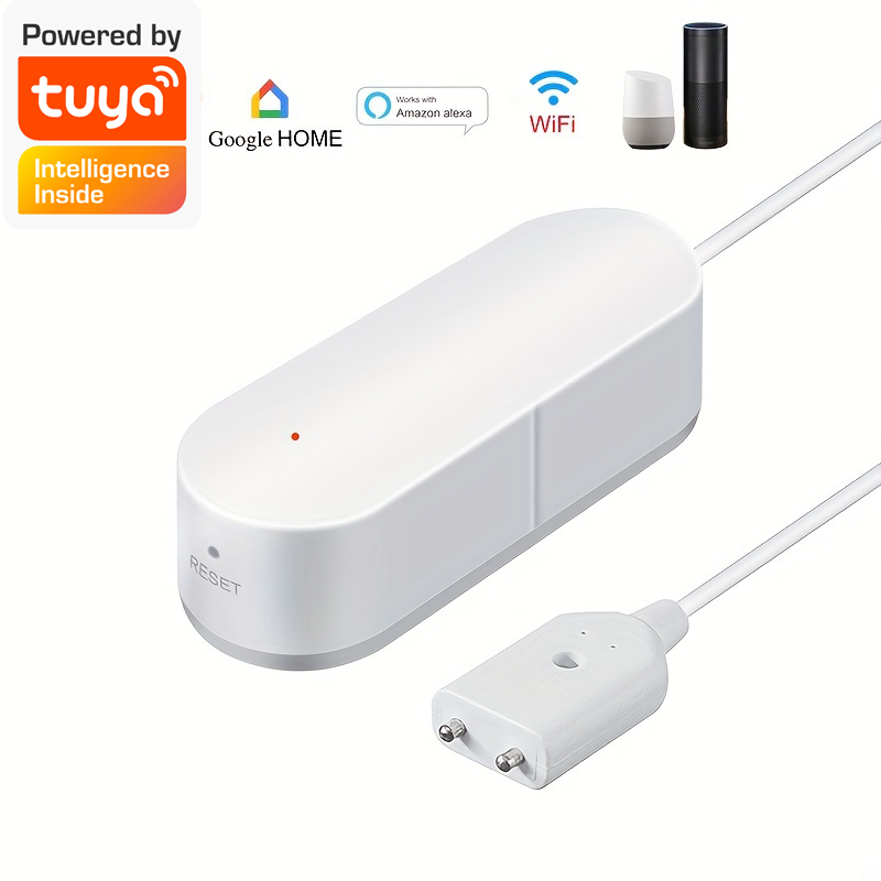 Sensor de nivel de agua WiFi,  - Wifi Water Leak Detector reseña y precio