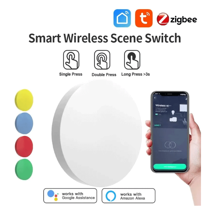 Interruptor de Escena Inalámbr - Smart Home Remote Control reseña y precio
