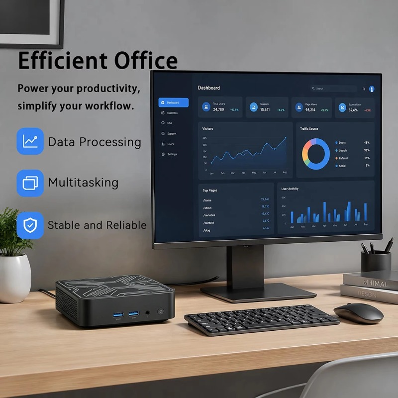 Mini PC Portátil 2026, Intel C - Smart Home Pc reseña y precio