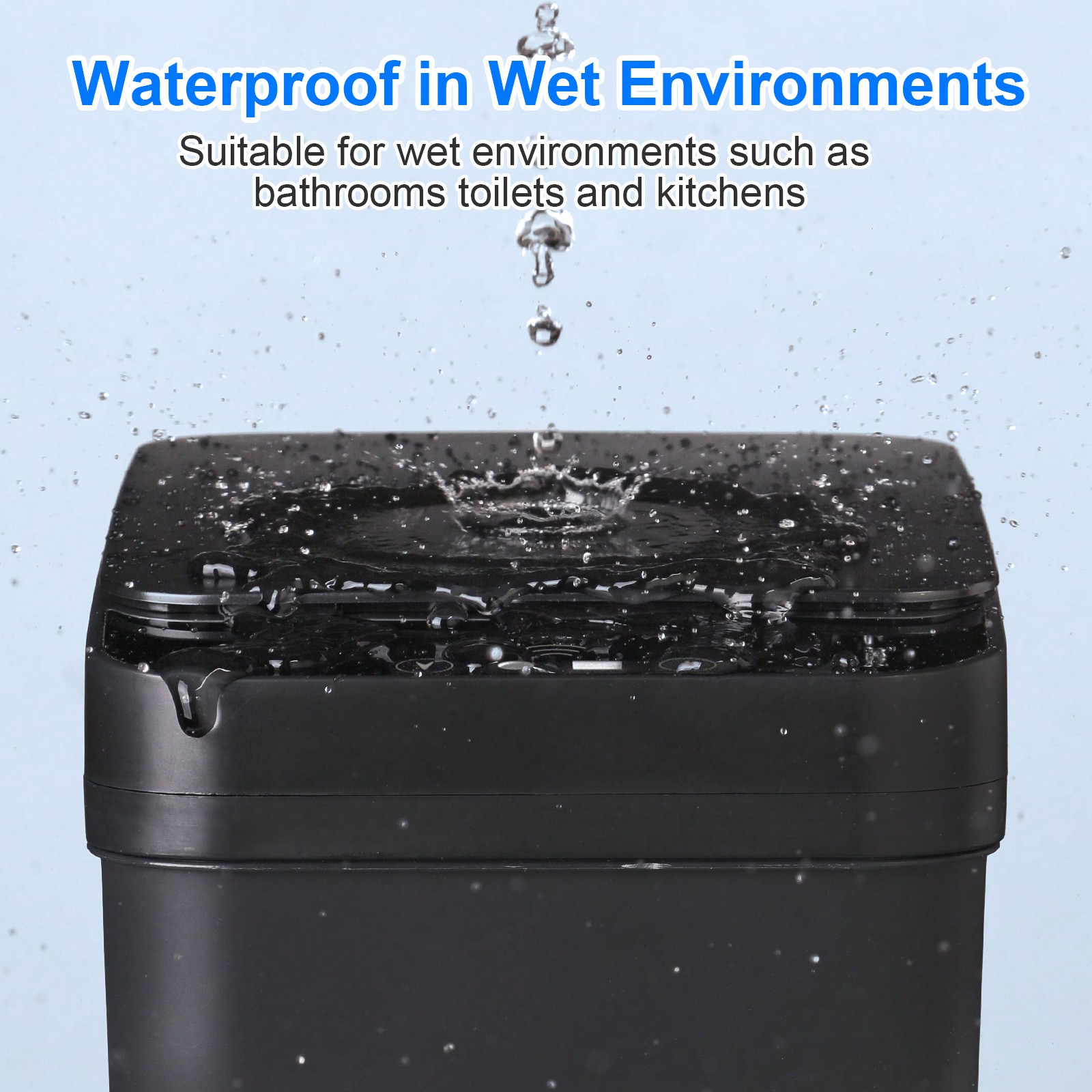 Paquete de 2 cubos de basura a - Smart Home Junkie reseña y precio
