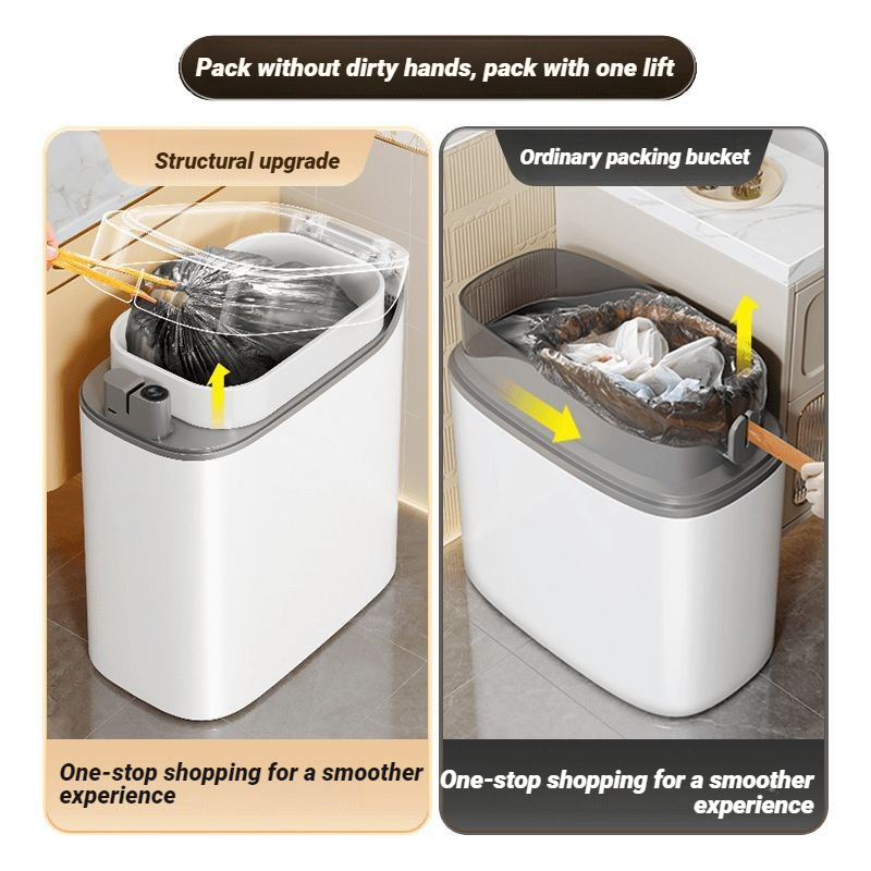 Bote de basura JOYBOS con adso - Smart Home Junkie reseña y precio