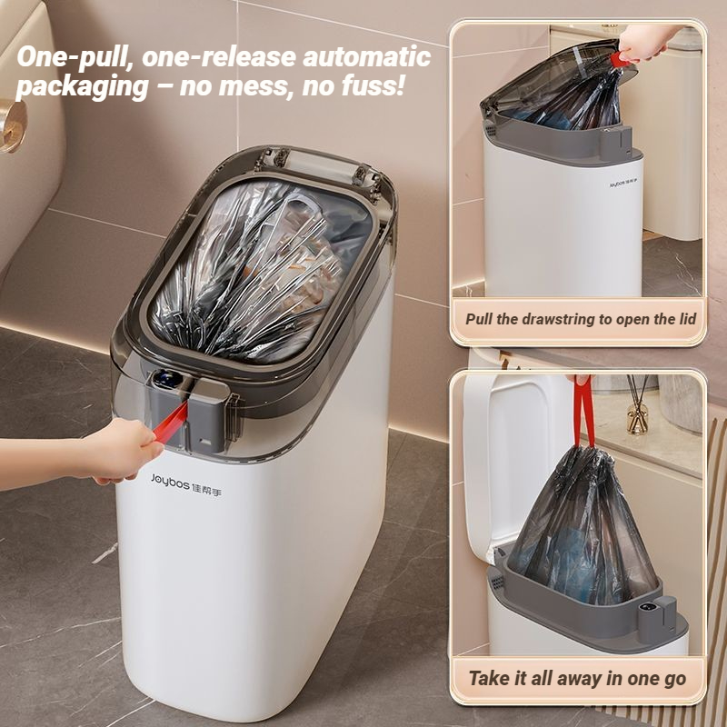 Bote de basura JOYBOS con adso - Smart Home Junkie reseña y precio