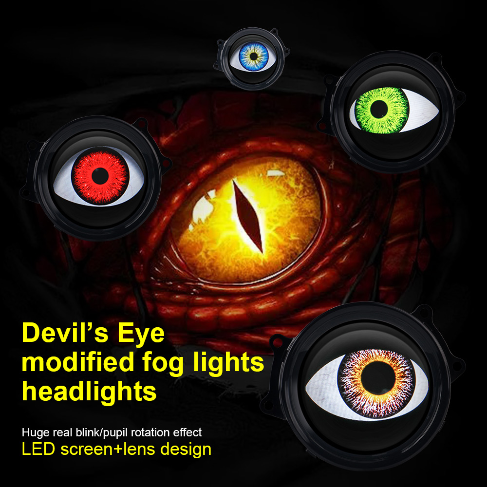 Faro LED para coche Devil's Ey - Smart Home Logo reseña y precio