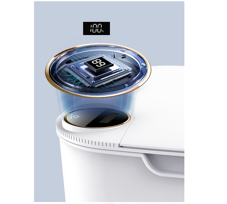 Cubo de Basura Inteligente con - Smart Home Junkie reseña y precio