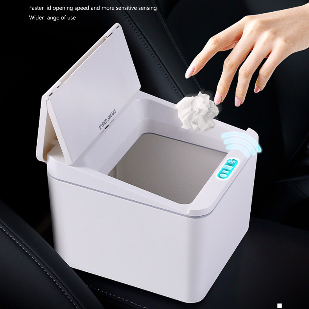 Cubo de basura de escritorio c - Smart Home Junkie reseña y precio