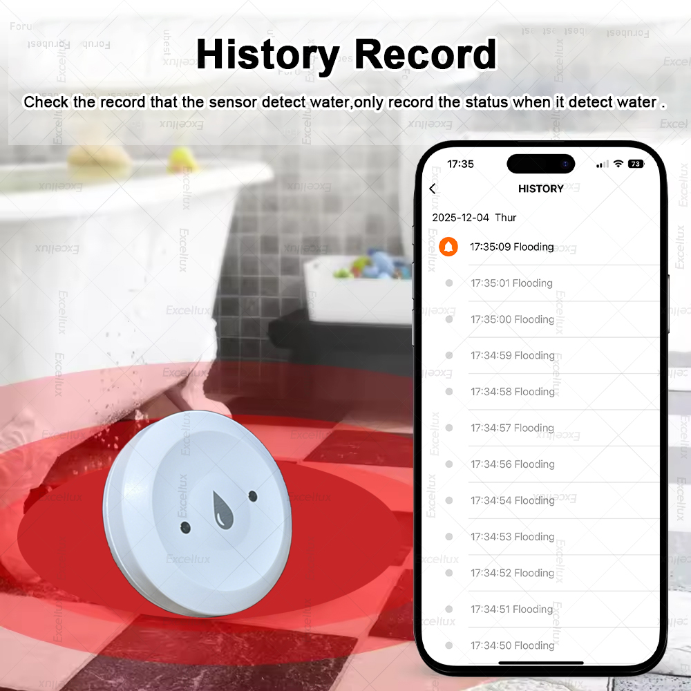 Zigbee-Detector de agua, Senso - Smart Home Gadgets reseña y precio