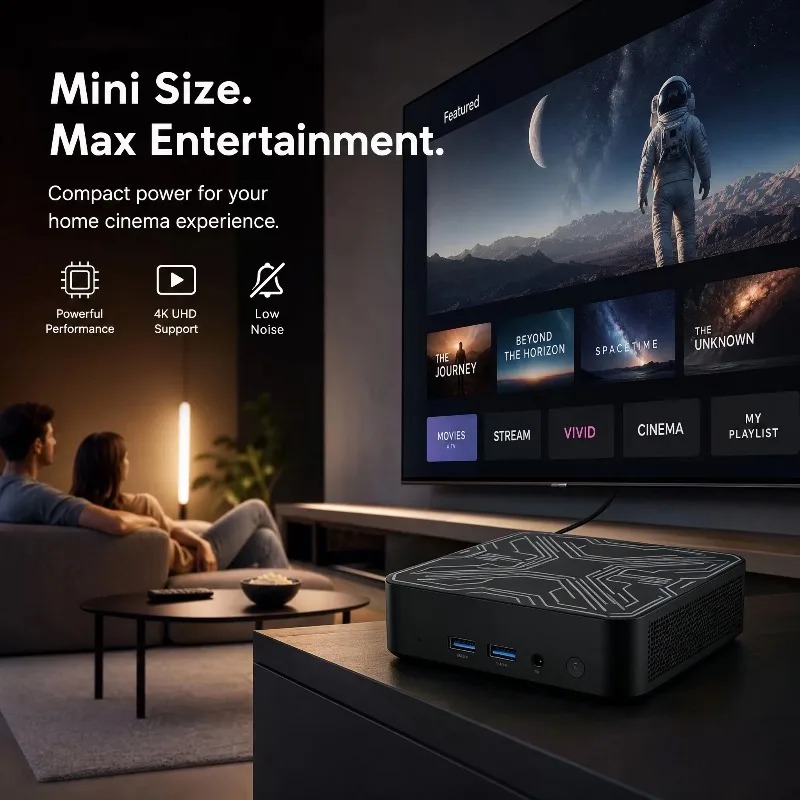 Mini Computadora con Intel Cor - Smart Home Pc reseña y precio