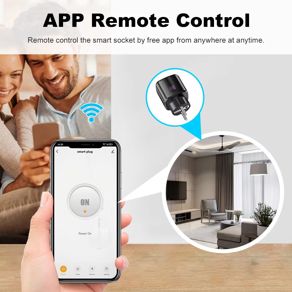 Enchufe Inteligente WiFi 20A U - Smart Home Elements reseña y precio
