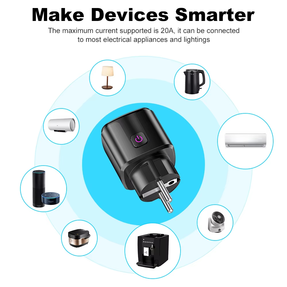 Enchufe Inteligente WiFi 20A U - Smart Home Elements reseña y precio