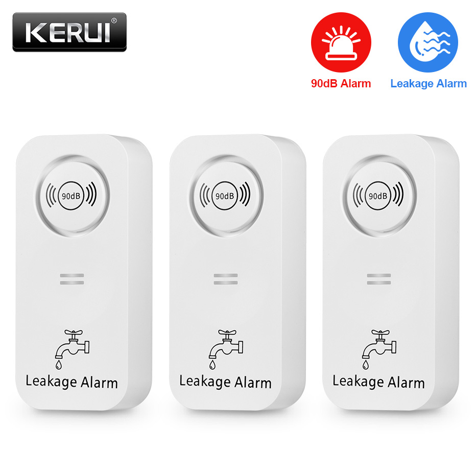 KERUI-Sensor de agua inalámbri - Wifi Water Leak Detector reseña y precio