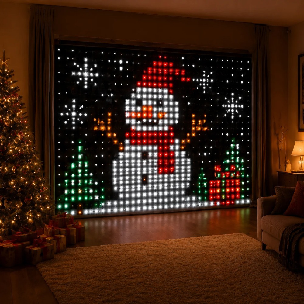Luces LED de cortina de píxele - Smart Home Controller reseña y precio