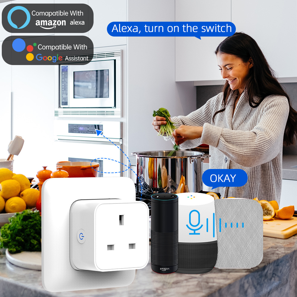 Enchufe Inteligente Tuya 16A/2 - Smart Home Gadgets reseña y precio
