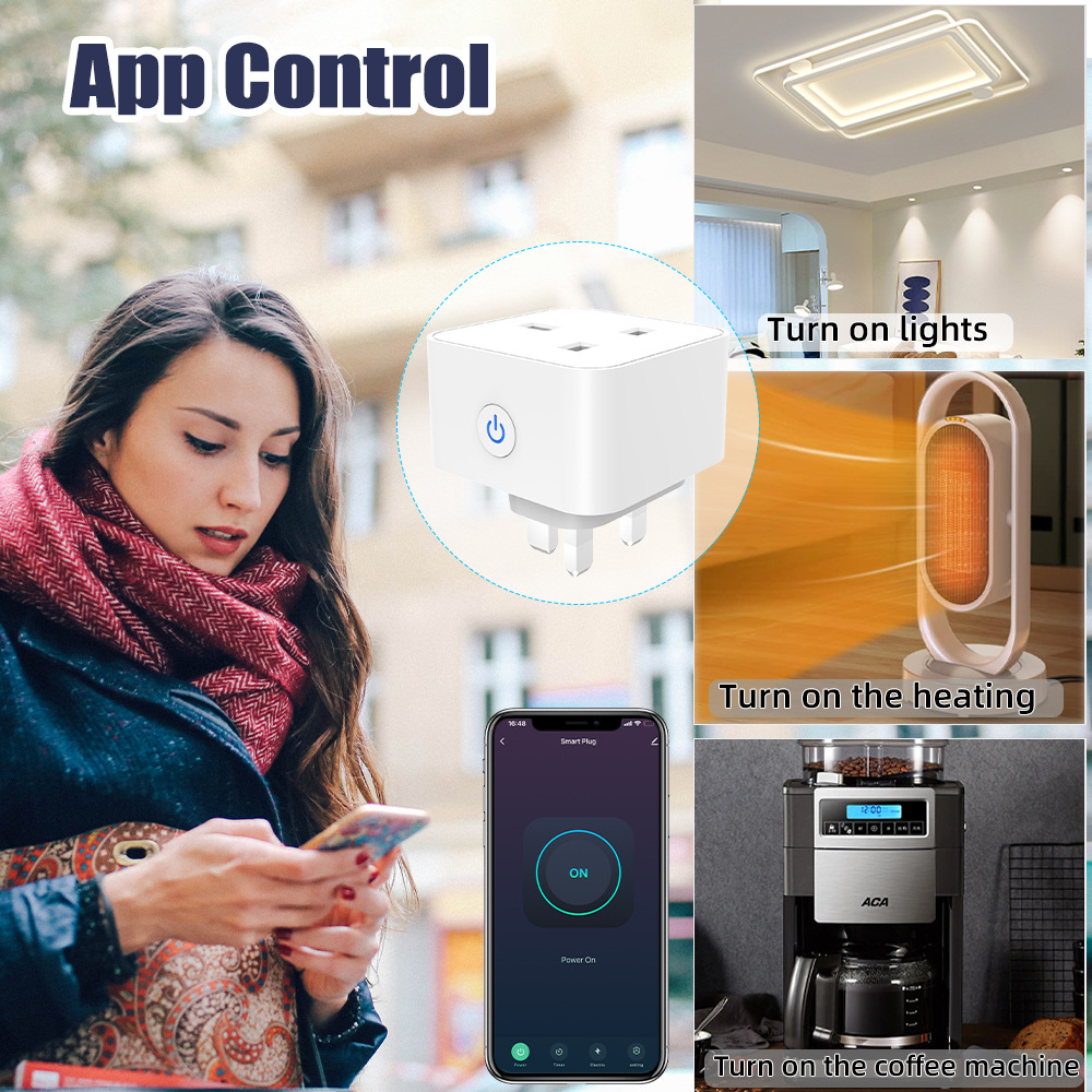Enchufe Inteligente Tuya 16A/2 - Smart Home Gadgets reseña y precio