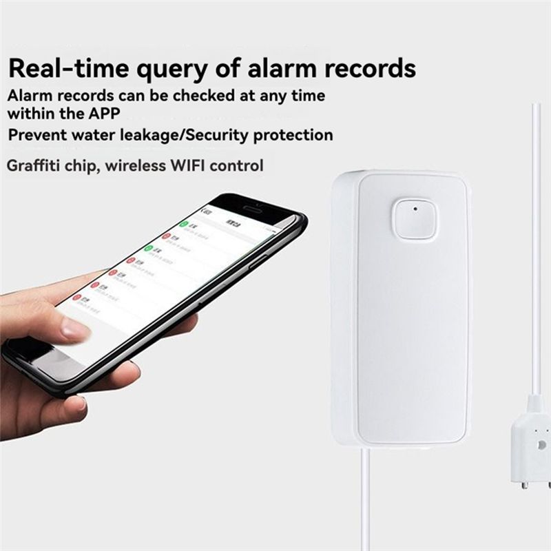 [¡NUEVO A09R!】 Tuya Wifi Senso - Wifi Water Leak Detector reseña y precio