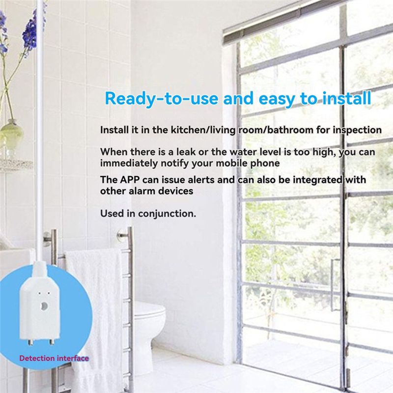 [¡NUEVO A09R!】 Tuya Wifi Senso - Wifi Water Leak Detector reseña y precio