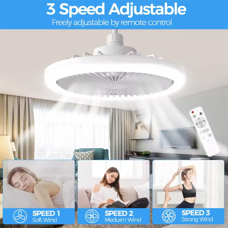 Ventilador de Techo Giratorio  - Smart Home Ventilation System reseña y precio