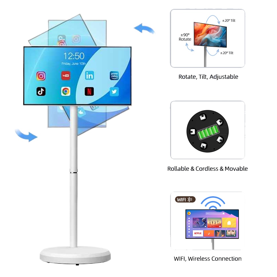 Televisor Inteligente Móvil de - Smart Home Pc reseña y precio