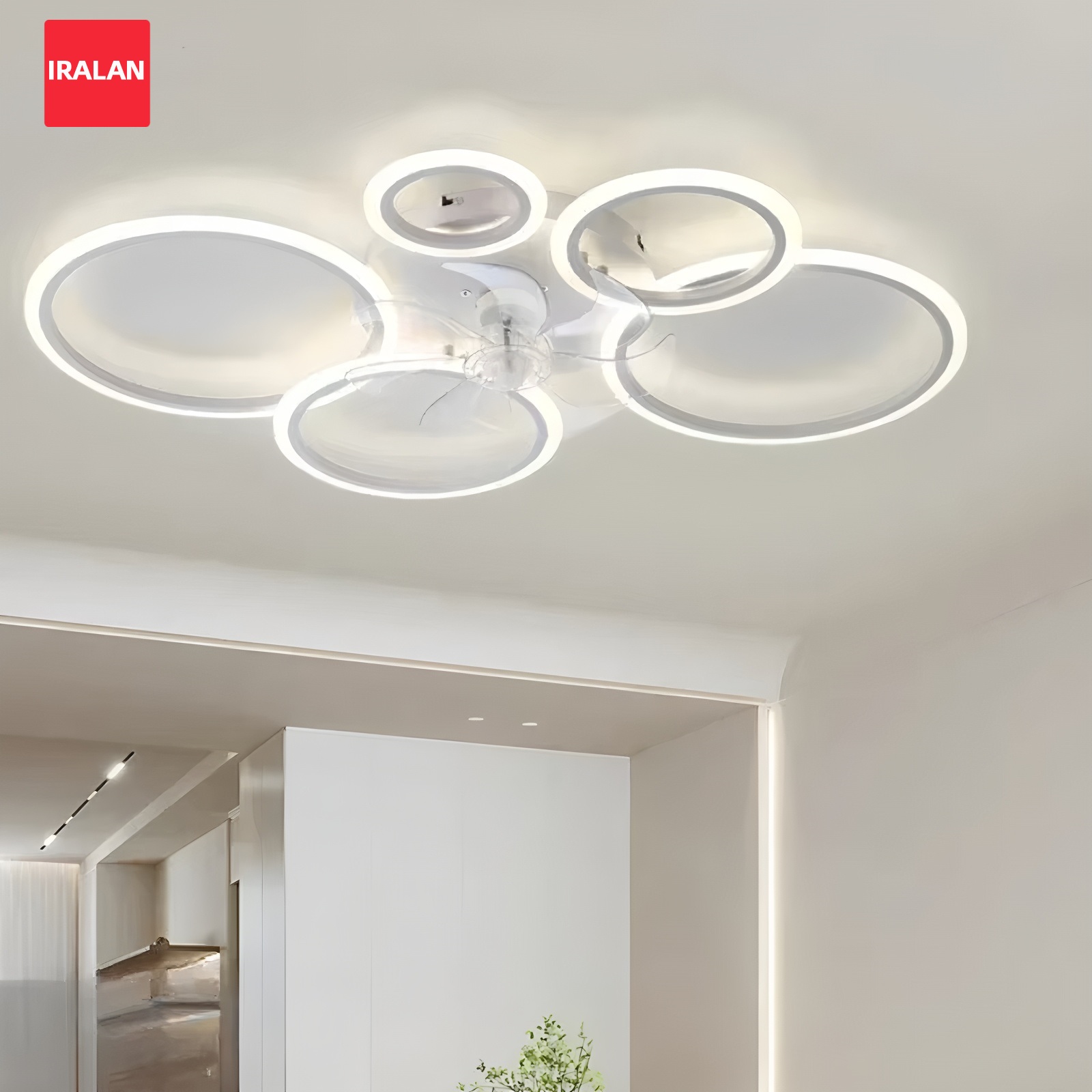 Ventilador de Techo con Anillo - Smart Home Ventilation System reseña y precio
