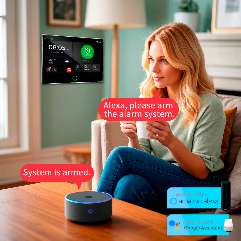 KERUI nueva alarma de casa ina - Smart Home Dashboard reseña y precio