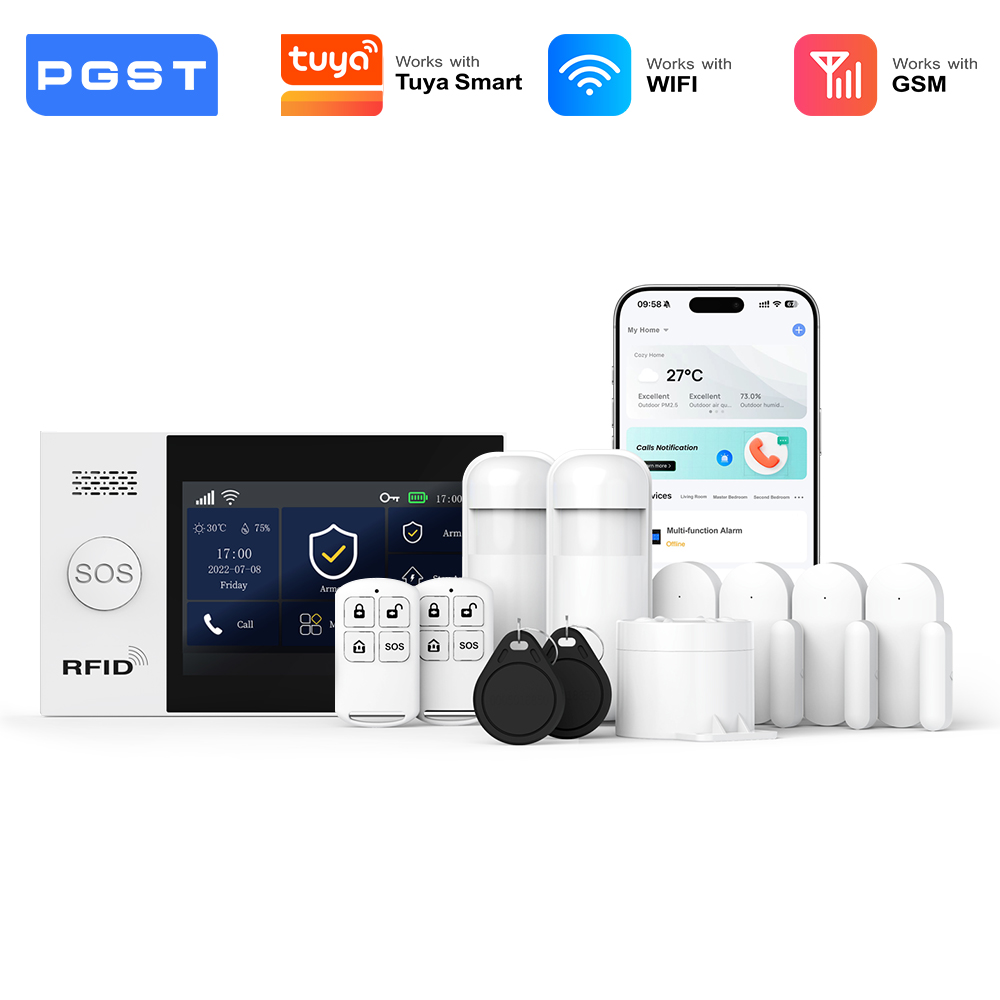 PGST sistema alarma antirrobo  - Home Automation Kit reseña y precio
