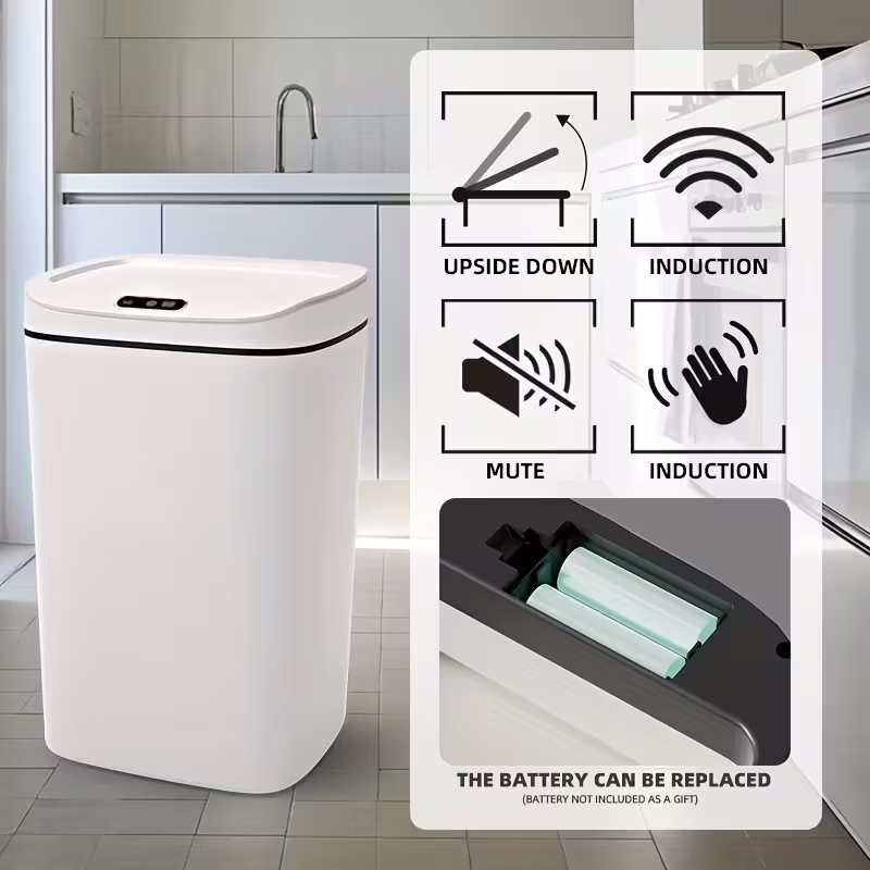 Paquete de 1 bote de basura in - Smart Home Junkie reseña y precio