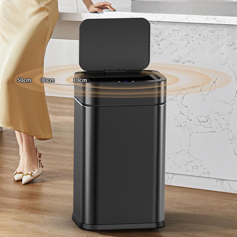 Cubo de basura con Sensor auto - Smart Home Junkie reseña y precio